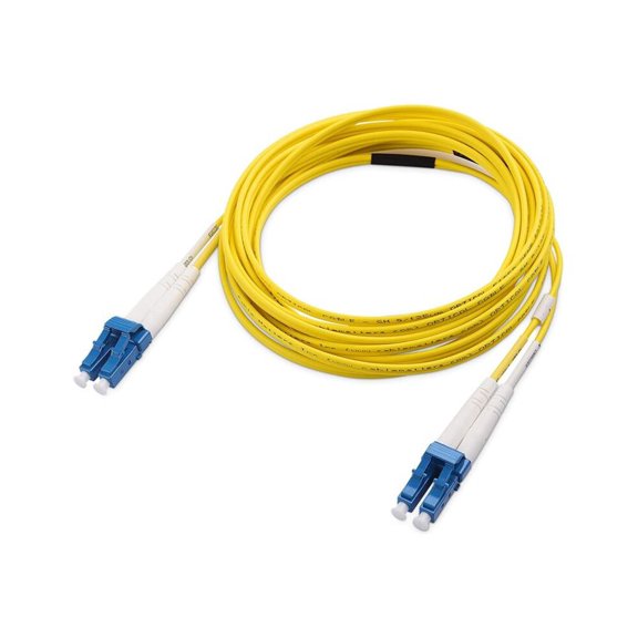 Cable Matters - Patch cable - LC Duplex single-mode (M) to LC Duplex single-mode (M) - 2 m - fiber optic - duplex - 9 / 125 micron - OS2 - outdoor, plenum - yellow