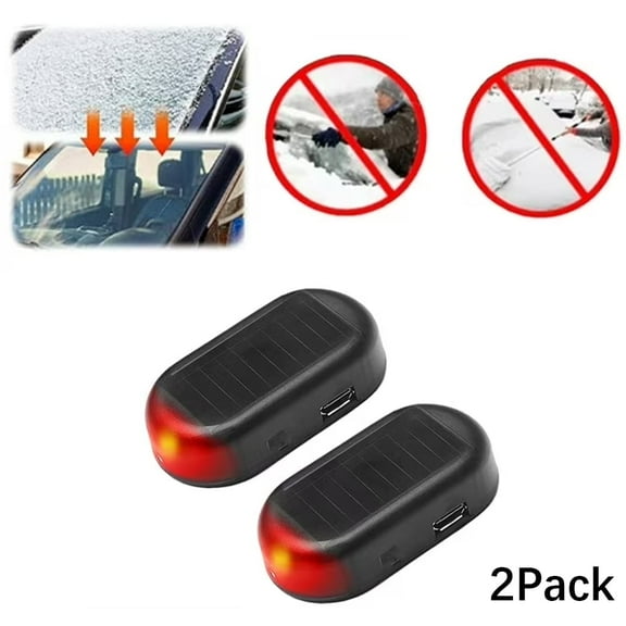 LC-dolida Car Electromagnetic Snow Removal, Anti-freeze Electromagnetic Car Snow Removal, With Dual Charging Modes,360° Snow Removal, Non-Interference Design, 2 Pack