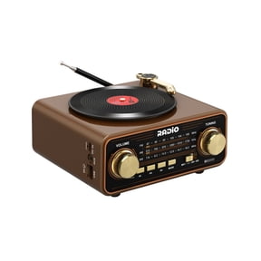 LC-dolida Portable AM/FM/SW Radio, Retro Bluetooth Player with TF Card/U Disk Playback High Sound Quality, Long Battery Life Strong Reception Easy to Use for Home Seniors Outdoor Use