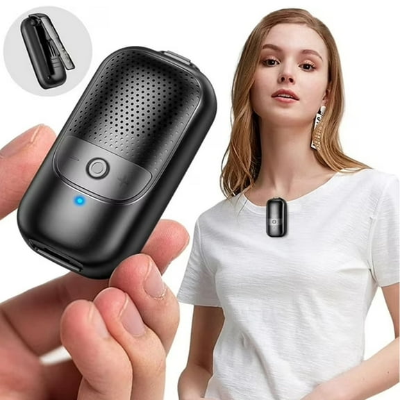 LC-dolida Portable Bluetooth Speaker, Clip-on Wireless Speaker, IPX5 Waterproof, Long Battery Life, Fast Charging,Suitable for Cycling, Outdoor Sports, and Parties, Yellow