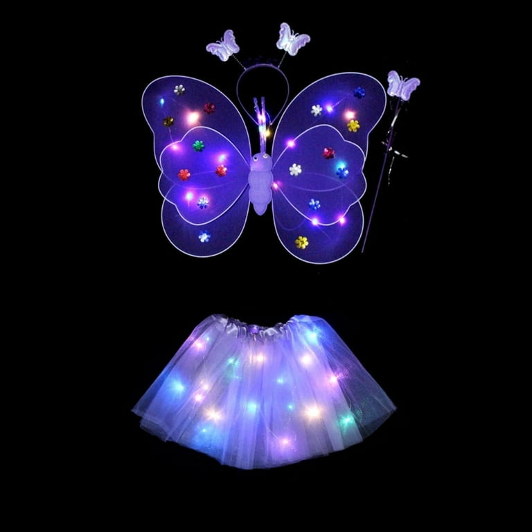 Butterfly Wings & Wand Kids Purple Butterfly Wings & Wand Kids Purple
