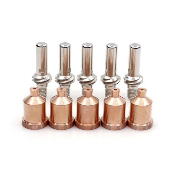 LC105 Plasma Kit Electrode KP2845-1 Tips KP2845-8 fit Tomahawk 1538 Cutter 10pcs