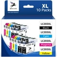 LC203 LC201 LC203XL Ink Cartridges Compatible for Brother LC203 Ink