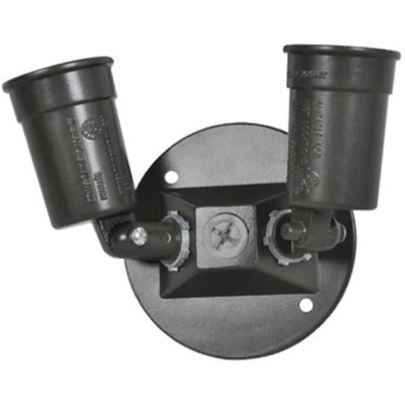 LC23N2-BR Double Lampholder, Bronze