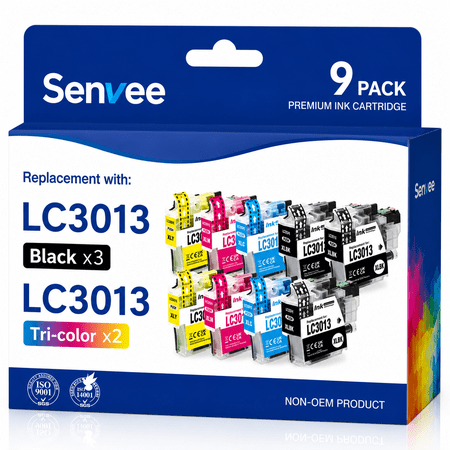 LC3013 Compatible Ink Cartridges Replacement for Brother MFC-J491DW J497DW J895DW J690DW Printer(4 Pack)