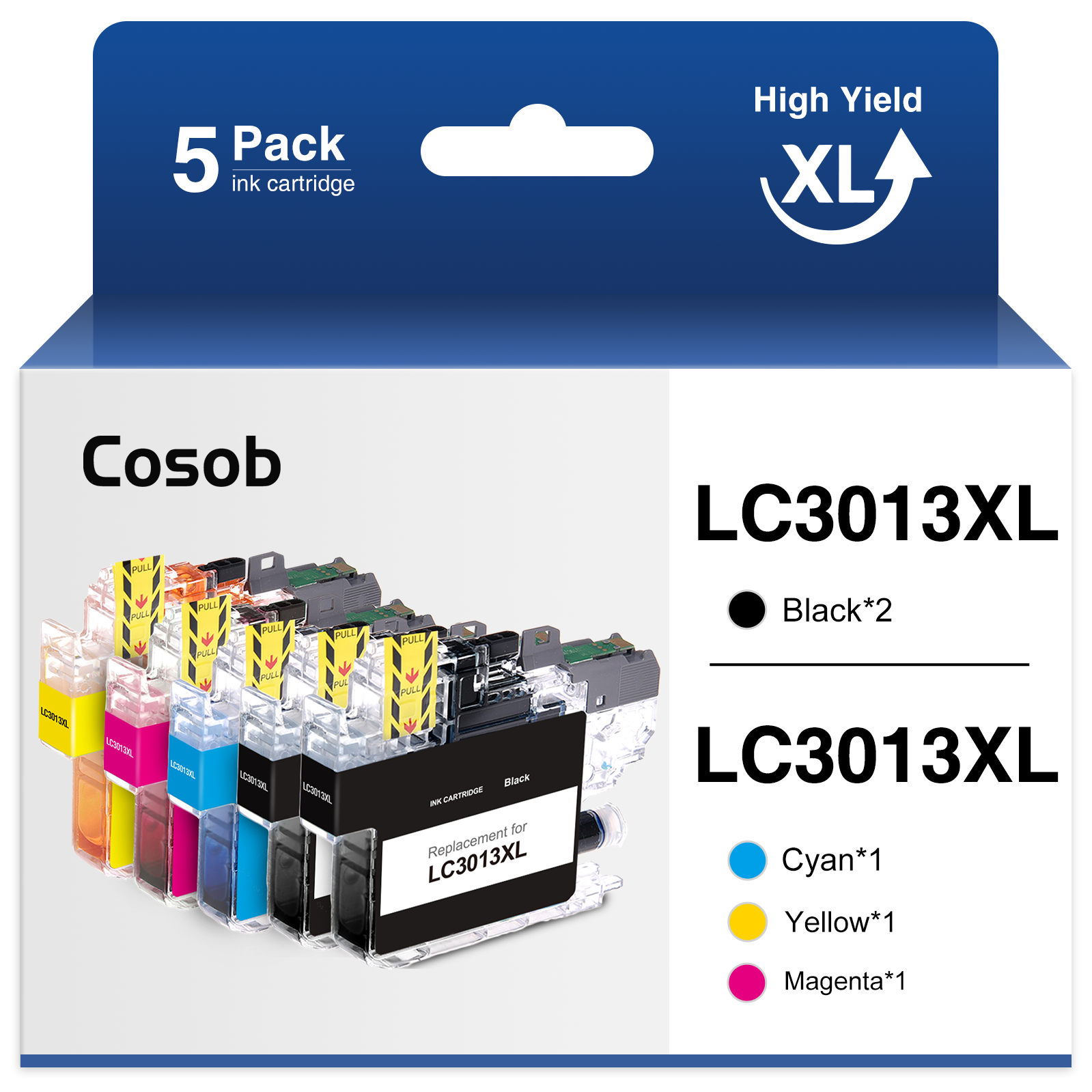 LC3013 Ink Cartridges Replacement for Brother LC3013 LC3013 LC3011