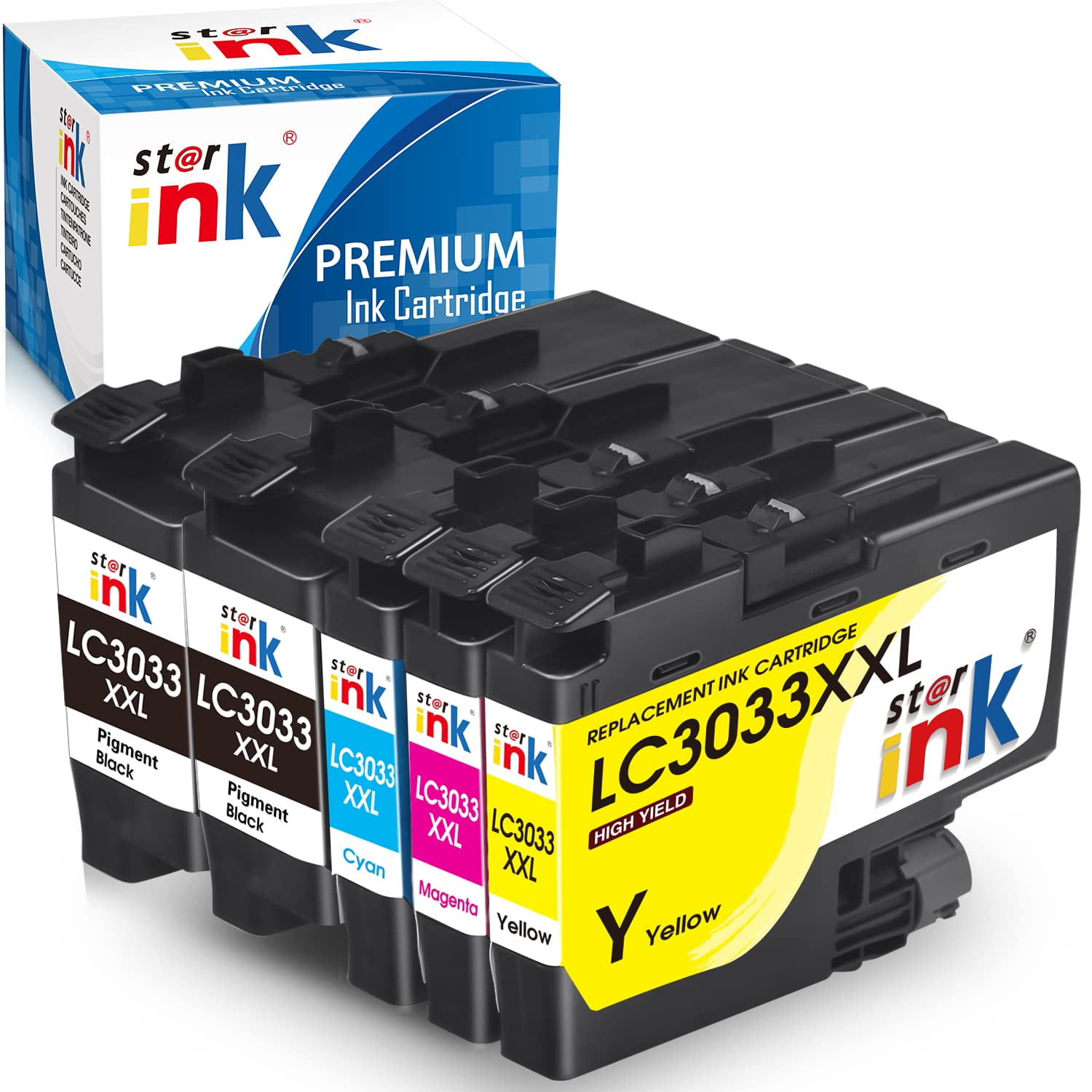 LC3033 Ink Cartridges Compatible for Brother LC3033 LC3033XXL 3033