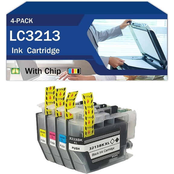 LC3213 Replacement Ink Cartridge Compatible for Brother MFC-J1010DW MFC-J1012DW MFC-J1170DWPrinters