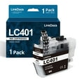 thumbnail image 1 of LC401 Ink Cartridges for LC401 brother ink Replacement for Brother LC401 LC401XL BK to Use with Brother MFC-J1010DW MFC-J1170DW MFC-J1012DW Printer（Black 1Pack）, 1 of 1