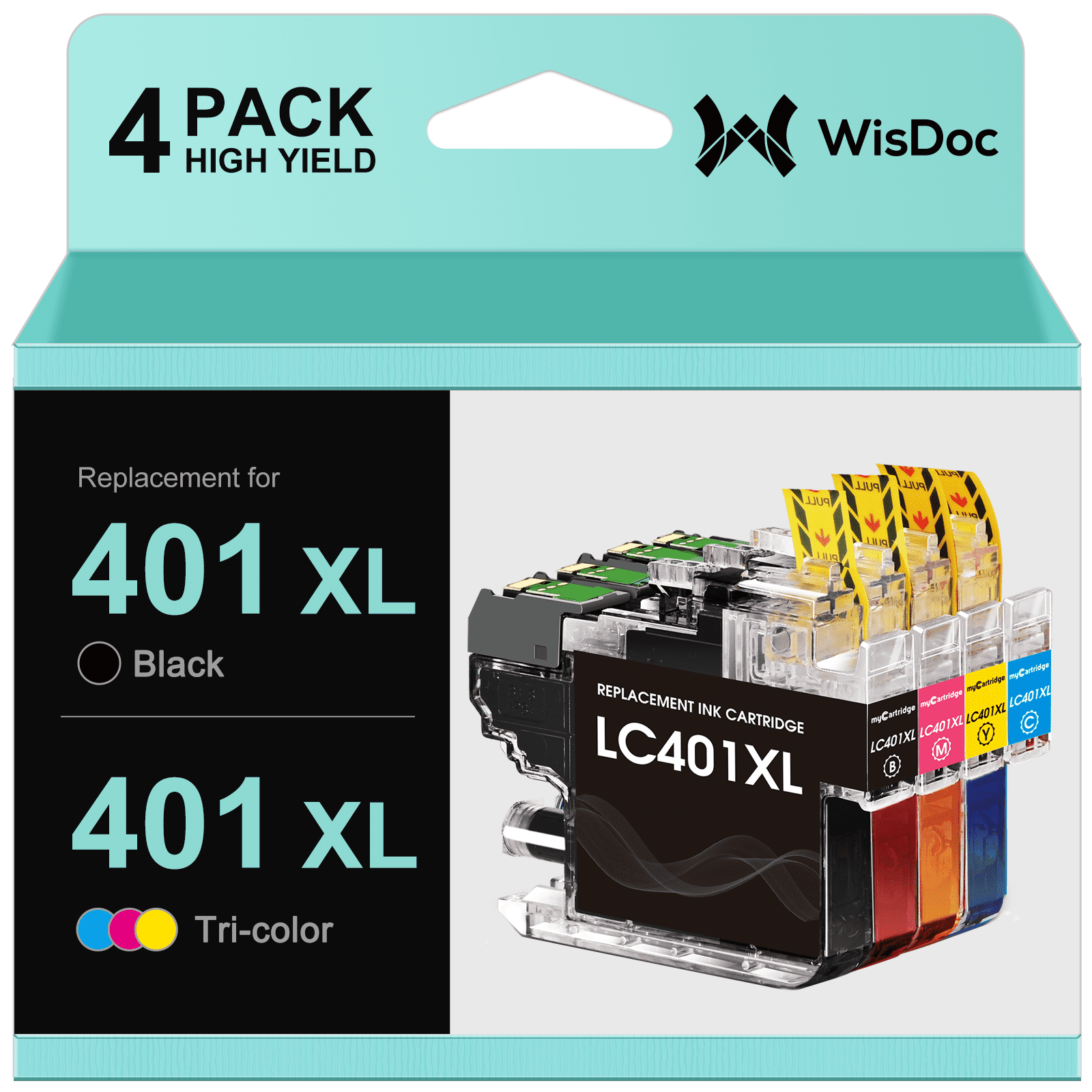 LC401 Ink Cartridges for Brother LC401XL LC 401 XL for Brother MFC ...