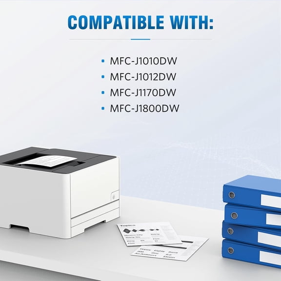 LC401XL LC401 MFC-J1010DW High Yield Ink Cartridges for Printer LC401XL Ink Cartridge Compatible for MFC J1010DW MFC-J1170DW MFC-J1800DW MFC-J1012DW Series Printer (8 Packs)