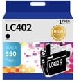 thumbnail image 1 of LC402 Ink Cartridge for Brother LC402 LC-402 LC402XL LC-402XL for MFC- J5340DW MFC- J6540DW MFC- J6740DW MFC- J6940DW Printer (Black，550pages)1-PACK, 1 of 4
