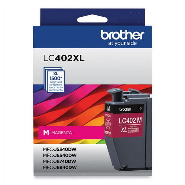 LC402XLMS High-Yield Ink, 1,500 Page-Yield, Magenta LC402XLMS High-Yield Ink, 1,500 Page-Yield, Magenta