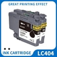 thumbnail image 1 of LC404 Ink Cartridge for Brother LC404 LC-404 with MFC-J1205W MFC-J1215W Printer (Black,2-PACK), 1 of 4