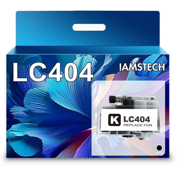 LC404 Ink Cartridges Compatible for Brother LC404 LC-404 Combo High Yield Work for Brother MFC-J1205W MFC-J1215W MFC-J1205W XL Printer Ink (Black, 1 Pack)