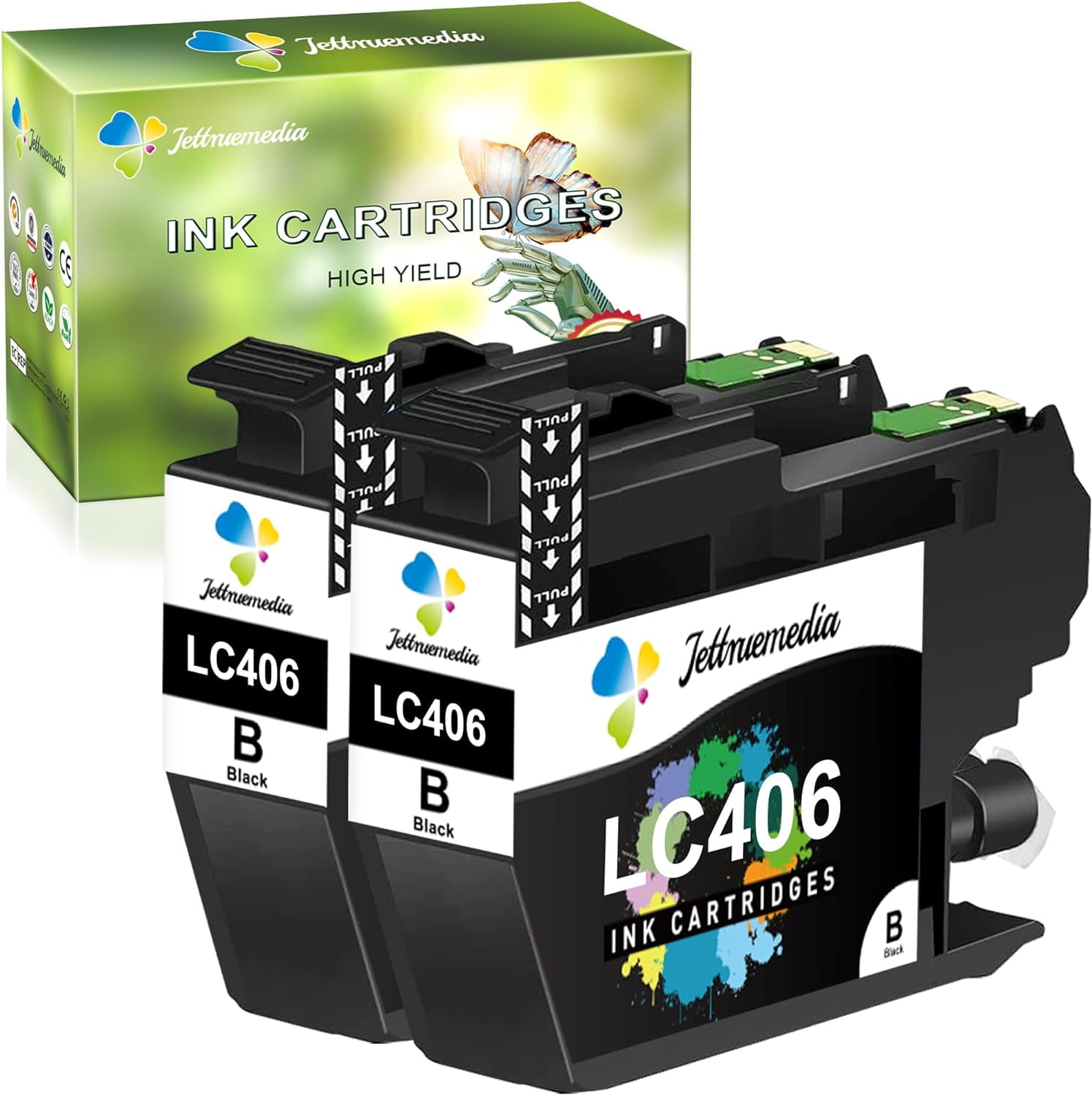 LC406 LC 406 Ink Cartridge Compatible for Brother LC406 with MFC