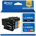 LC406XL Ink Cartridges for Brother LC406XL LC406 for MFCJ4335DW