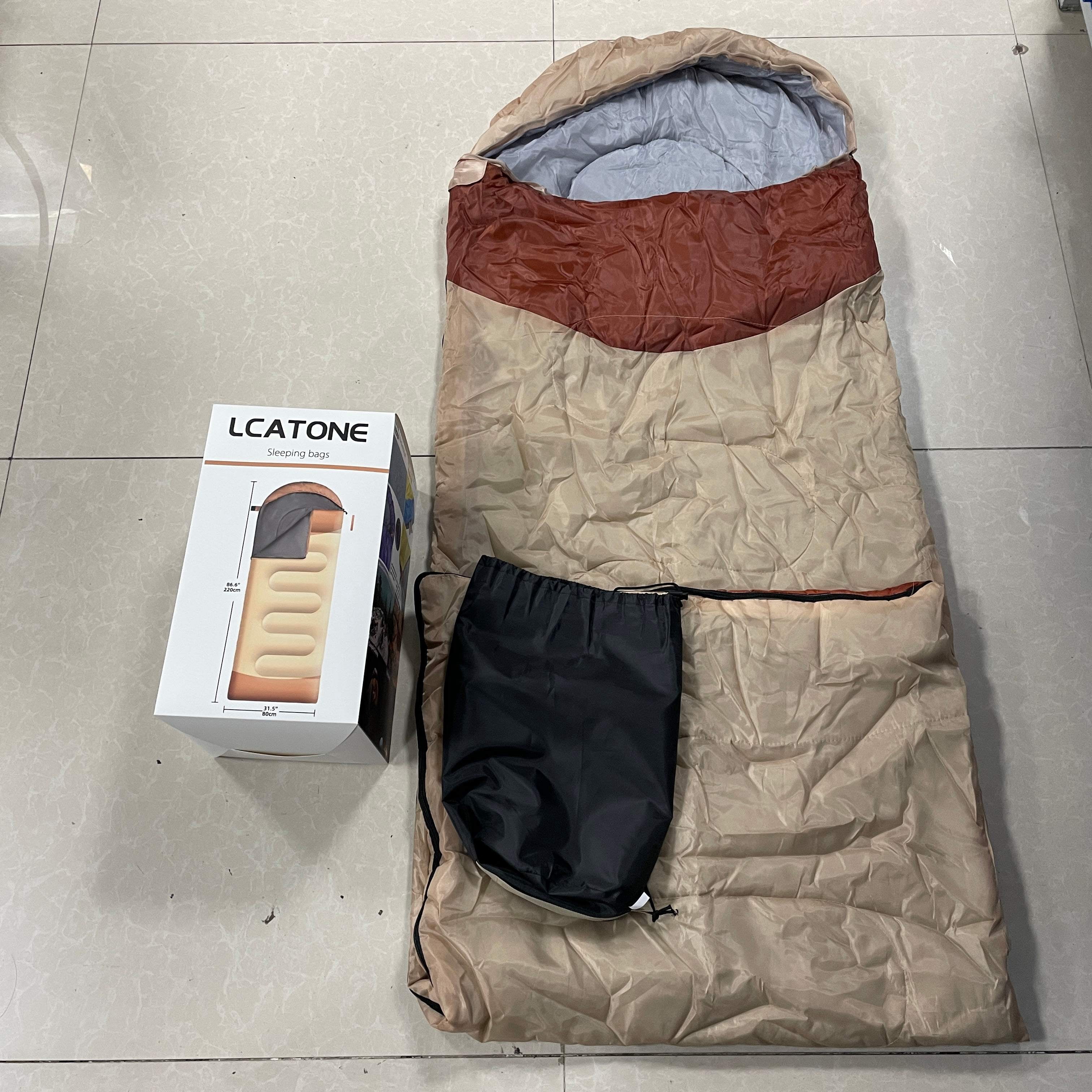 LCATONE Sleeping bags,3 Season Cold&Warm Weather Waterproof Camping Sleeping Bags - Lightweight Sleeping Bags for Camping Hiking Outdoor Travel