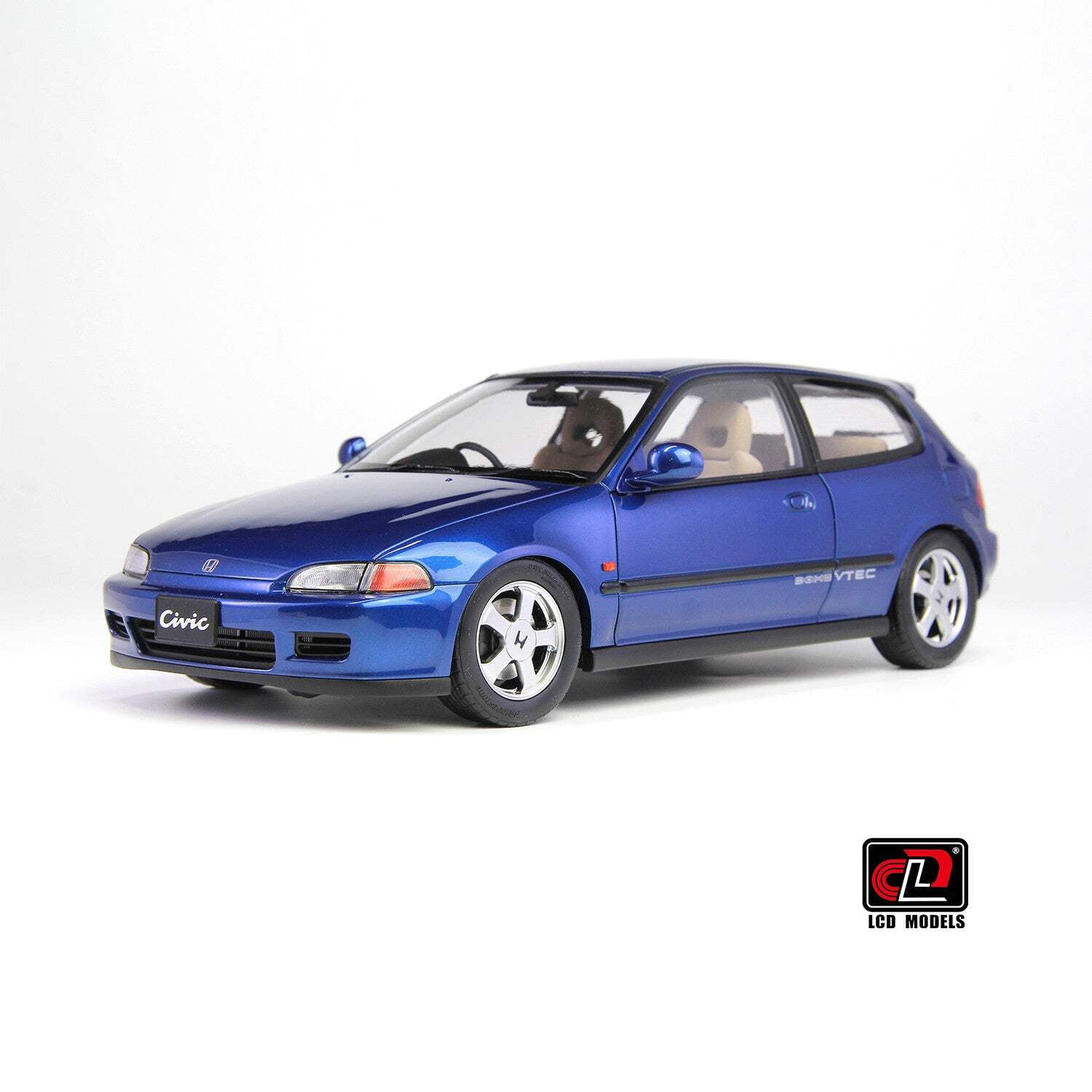 LCD 1993 Honda Civic SiR II EG6 V-Tech Hatchback Blue w/ Scissor