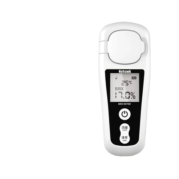 LCD Digital Brix Meter Rechargeable Sugar Saccharometry Meter For Measuring The Liquid Sugar Content Of Fruit Drink Honey