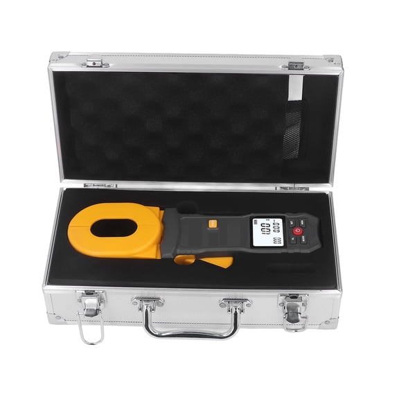 LCD Digital Clamp Ground Resistance Meter Auto Power Off Clamp Earth Resistance Meter Tester Ground Resistance Test For Weather ,Efficient Features