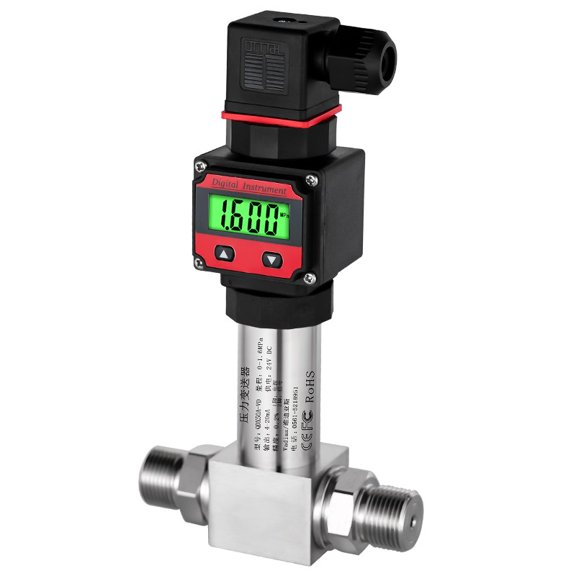 LCD Digital Differential Pressure Transmitter Differential Pressure Sensor Transducer ,Low Maintenance