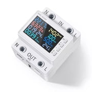 LCD Digital Energy Meter Electricity Usage Monitor AC170V270V Power Voltmeter