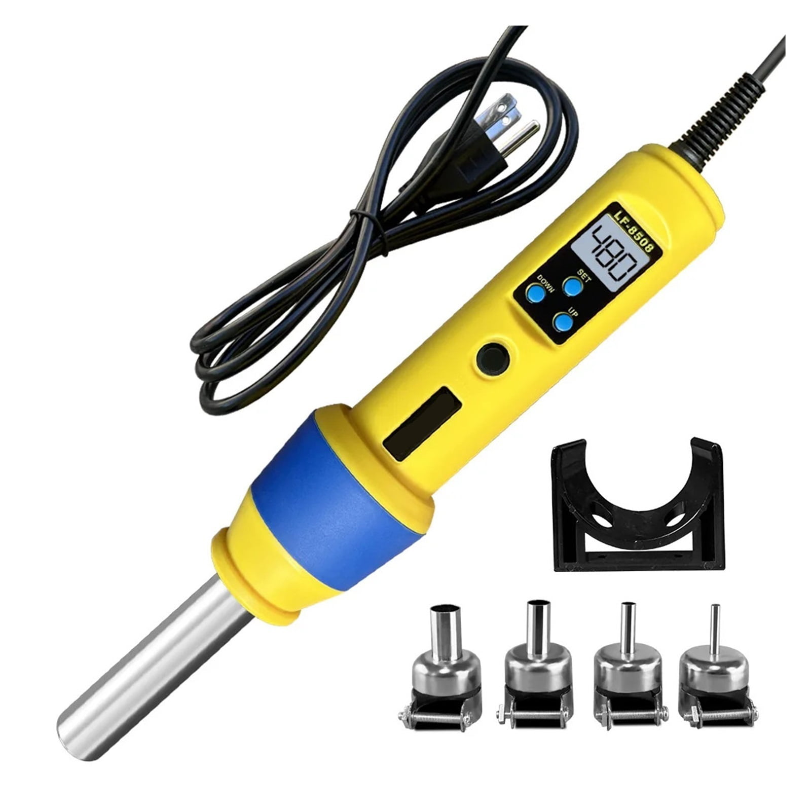 Variable Hot LCD Digital Heat Hot Air Gun Desoldering Soldering Station Temperature ...