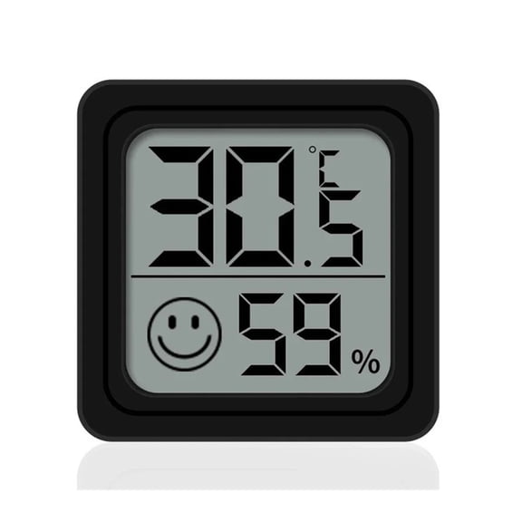 LCD Digital Indoor Room Electronic Temperature Humidity Meter Sensor Gauge Weather Station ,Real-Time