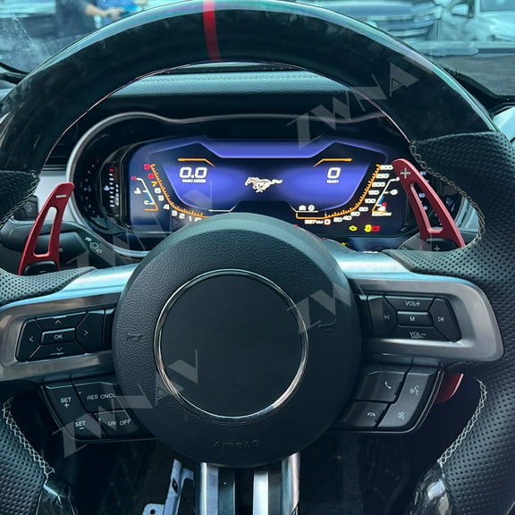 LCD Digital Instrument Cluster for Ford Mustang 2015-2021,Cockpit Car Dash Speedometer Gauge Panel