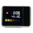 thumbnail image 1 of LCD Digital LED Projector Projection Weather Station Calendar Snooze Alarm Clock, 1 of 8