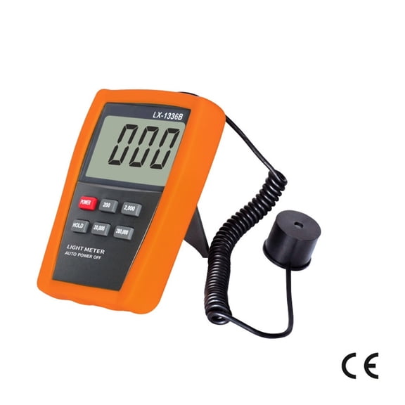 LCD Digital Lux Meter 10-200000 Cd/m Light Meter Linear UV Brightness Detector For Eye CRT TV LED Screen Data Hold