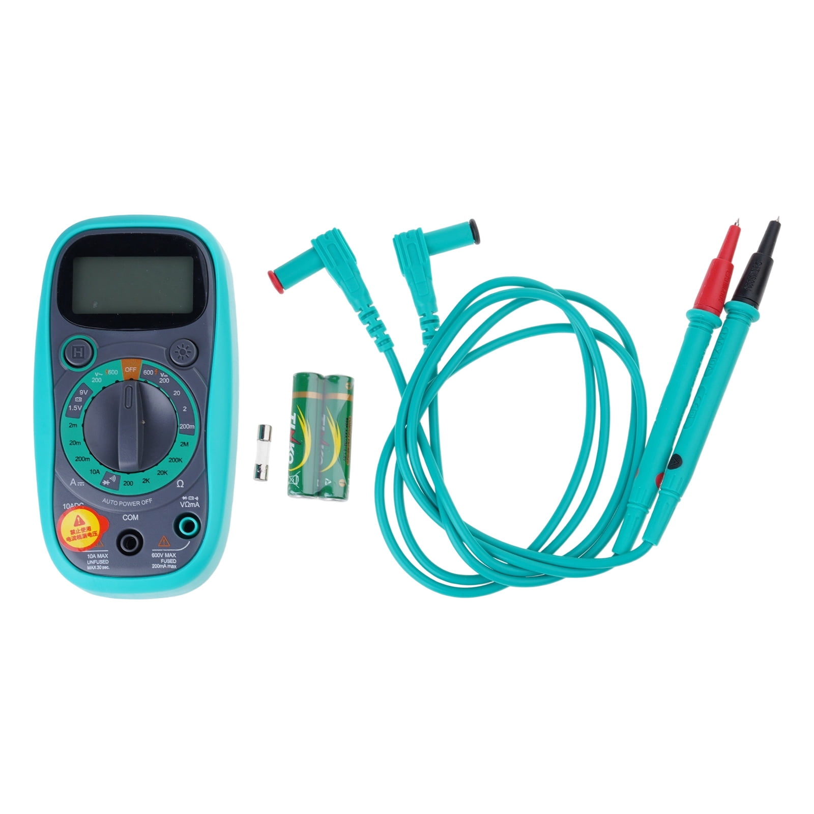 Multi Tester Digital LCD Digital Multimeter 1999 Count Ammeter Voltemter Resistance Multi ...