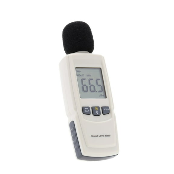 LCD Digital Sound Level Meter Handheld DB Meter Noise Volume Measuring Instrument Decibel Monitoring Tester 30-130dB ,Measurement Device