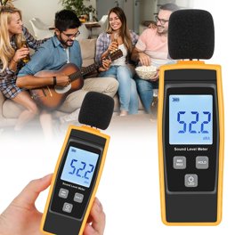 Décibelmètre Numérique Louttary - Mesureur De Bruit 30-130 DB - Pour Maison, Classe Et Rue