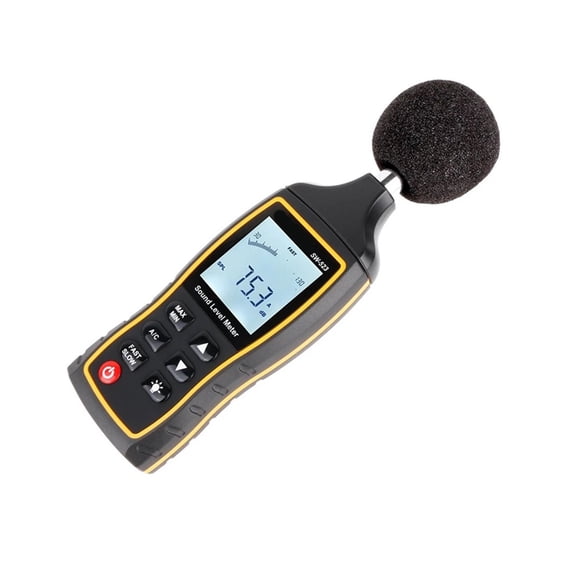 LCD Digital Sound Noise Level Meter Professional Decibelimeter Noise Level Decibel Meter SW-523 SW-524