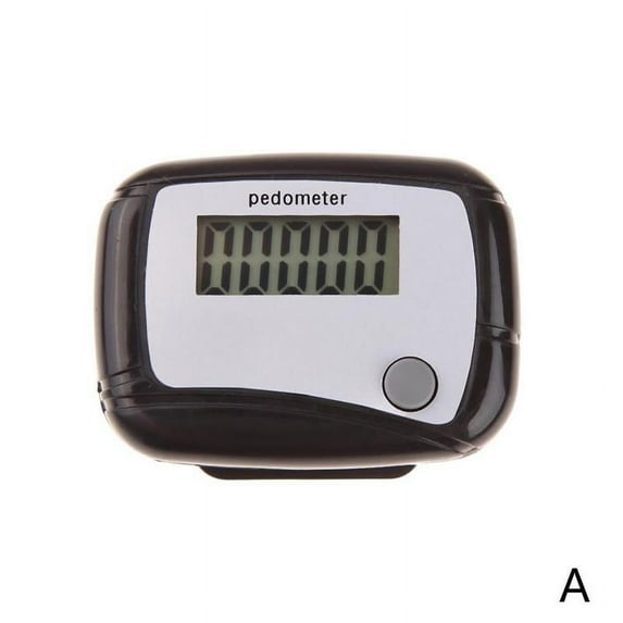 LCD Digital Step Pedometer Walking Calorie Counter Clip Distance Belt ~ H6V6