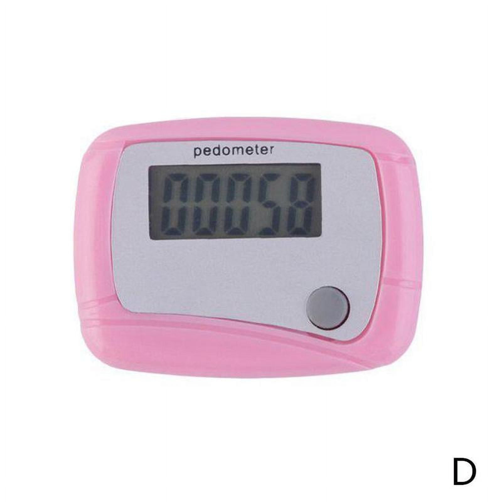 LCD Digital Step Pedometer Walking Calorie Counter Distance Clip Belt ...