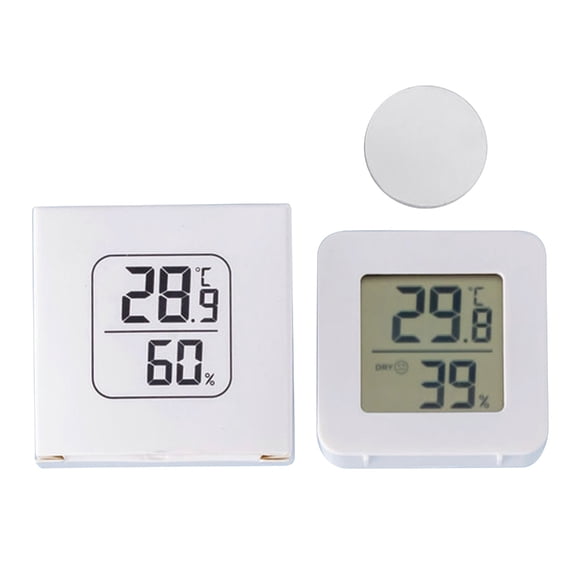 LCD Digital Temperature Humidity Detector Sensor Gauge Electronic Thermometer