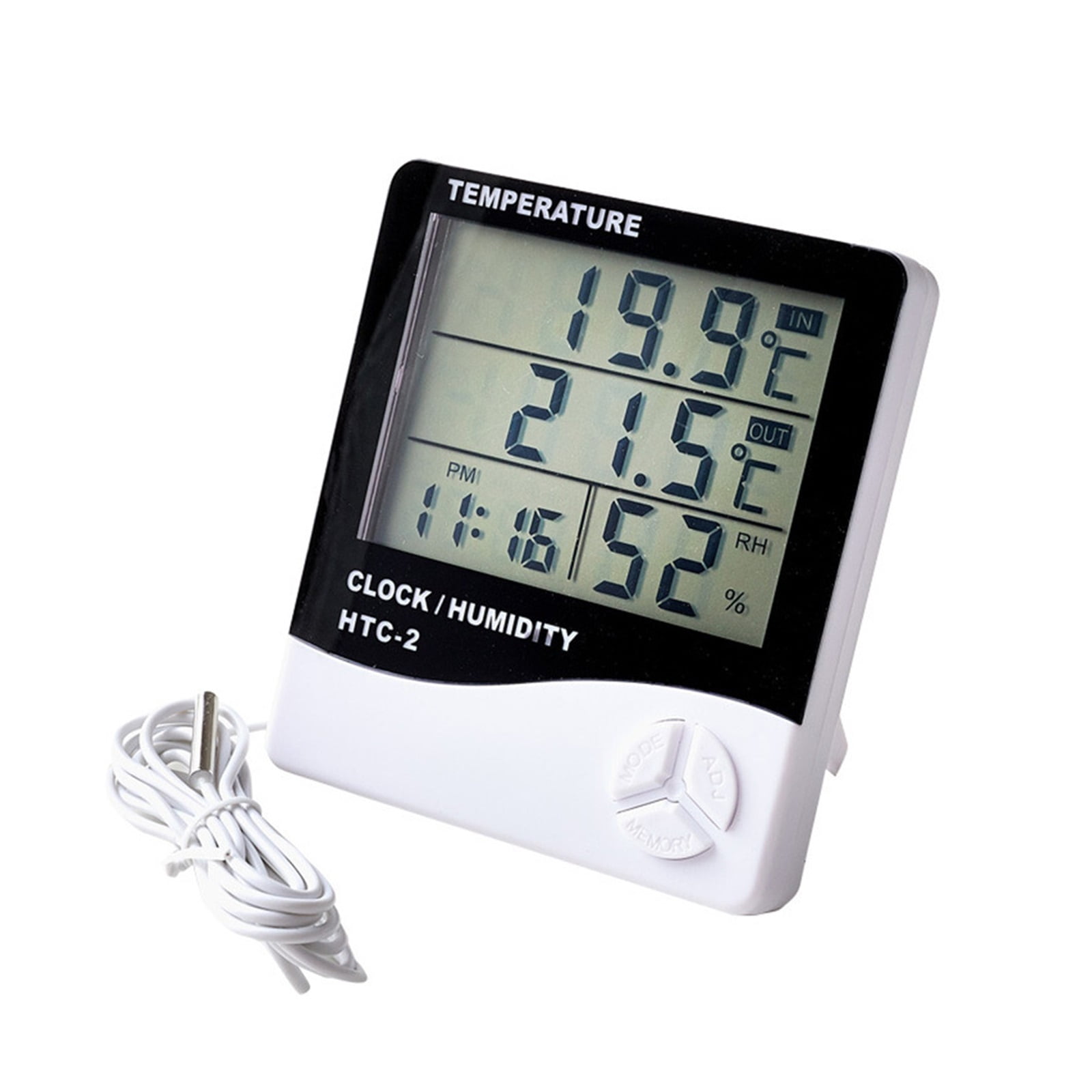 LCD Digital Temperature Humidity Meter -2 Home Indoor Outdoor hygrometer thermometer ,Fast Response