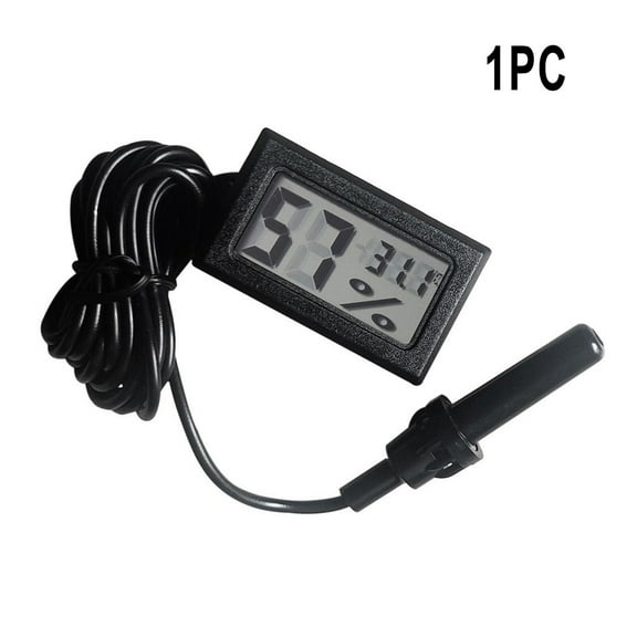 LCD Digital Thermometer Humidity Hygrometer Temp Gauge Temperature Meter Monitor