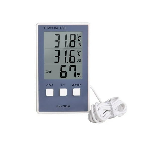 LCD Digital Thermometer Hygrometer Temperature Meter Sensor Humidity Meter Gauge Instruments ,Pool Essentials