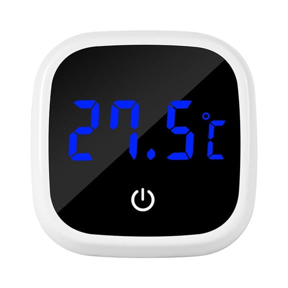 LCD Digital Thermometer Indoor Electronic Temperature Meter Weather Station Aquarium Thermometer ,Compact & Portable