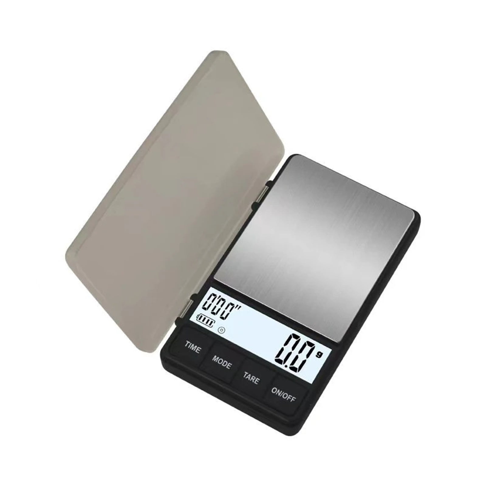 LCD Digital Timing Coffee Scale, 1Kg/0.1g Pocket Small Household Electronic Gram Scale, Jewelry Multifunctional Weighing Scale - High Precision