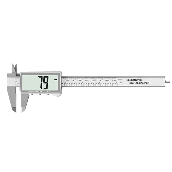 LCD Digital Vernier Caliper Length Depth Thickness Inner Diameter Measuring Tool Professional Micrometer Gauge 0-150mm