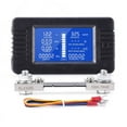 thumbnail image 1 of LCD Display DC Battery Monitor Meter 0-200V Voltmeter Ammeter For RV Solar Car, 1 of 6
