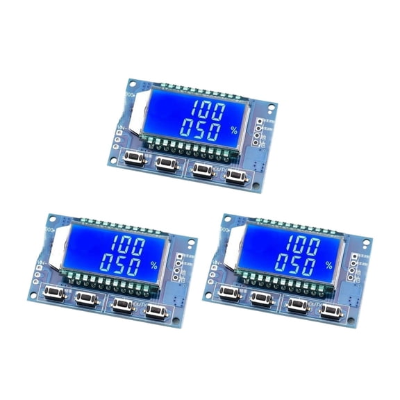 LCD Display Frequency Duty Cycle Adjustable Module 1Hz-150Khz 3.3V-30V Board Module Signalling Generator