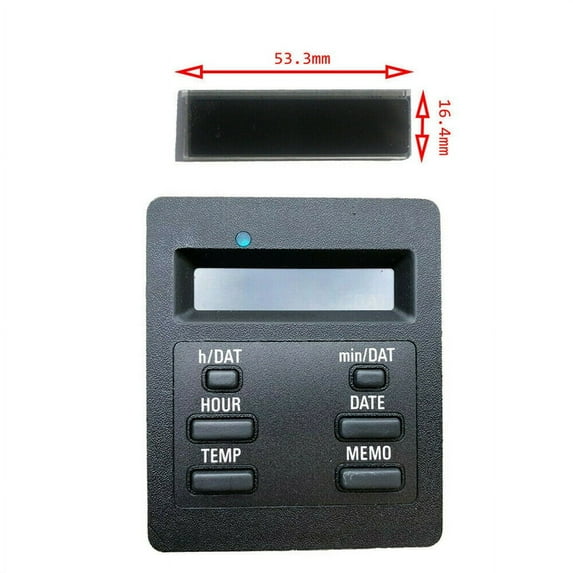 LCD Display Screen For BMW E28 E30 318i 325i 525i 535i OBC 6-Button Computer New
