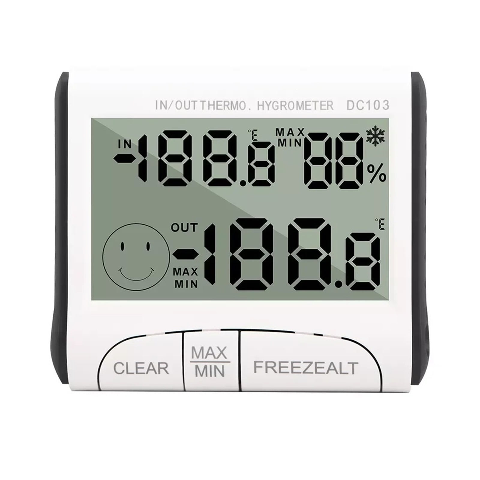 LCD Display Temperature and Humidity Tester Indoor Outdoor Thermometer Weather Station Thermometers ,Fast Response