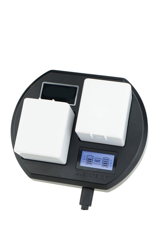 LCD Double Station Replacement for 2 Rechargeable Charging Dock LCD Screen
